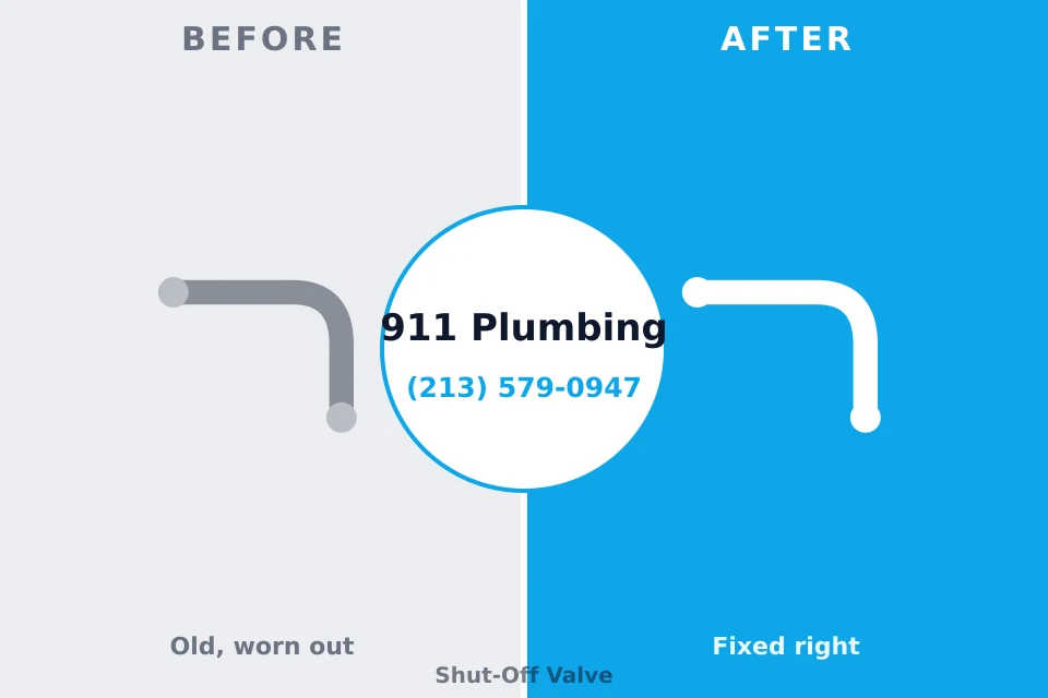 Before and after: plumbing company Resaca, GA
